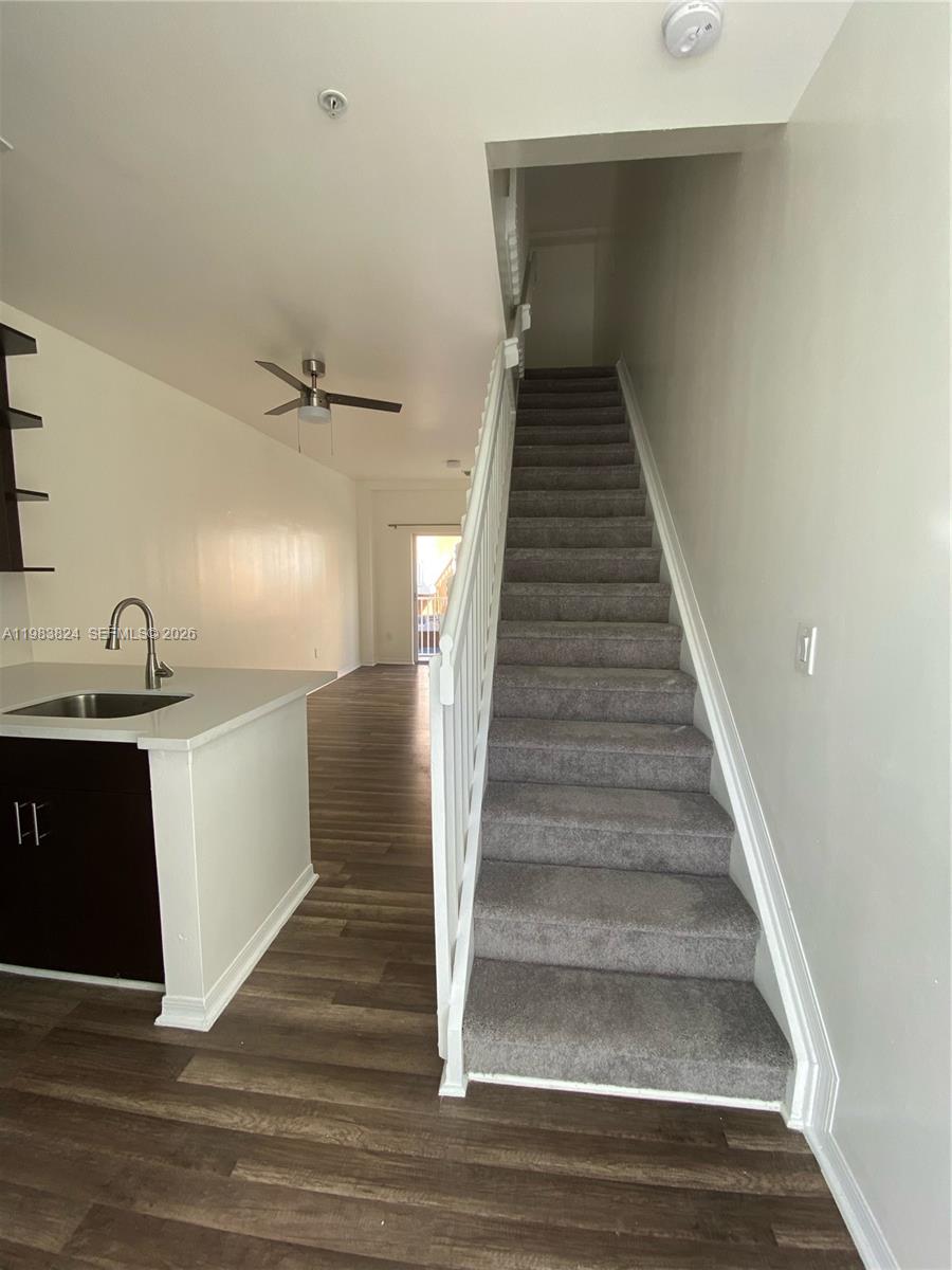 928 Southwest 3rd Street, Unit 203 Miami, FL 33130 - Photo 1 of 11 a view of entryway and hall with wooden floor