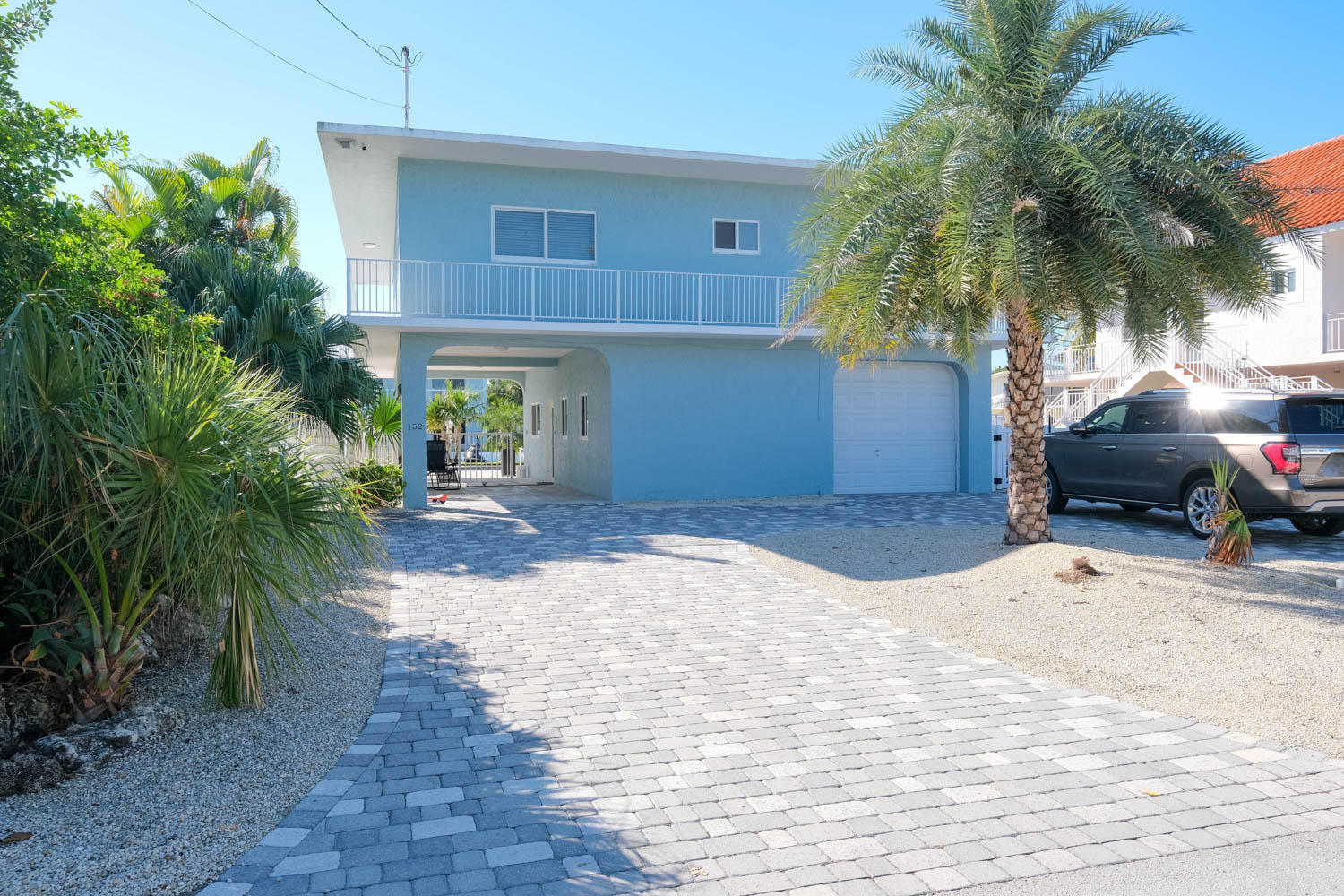 152 Bessie Road Tavernier, FL 33070 - Photo 32 of 36 Front Paver Driveway