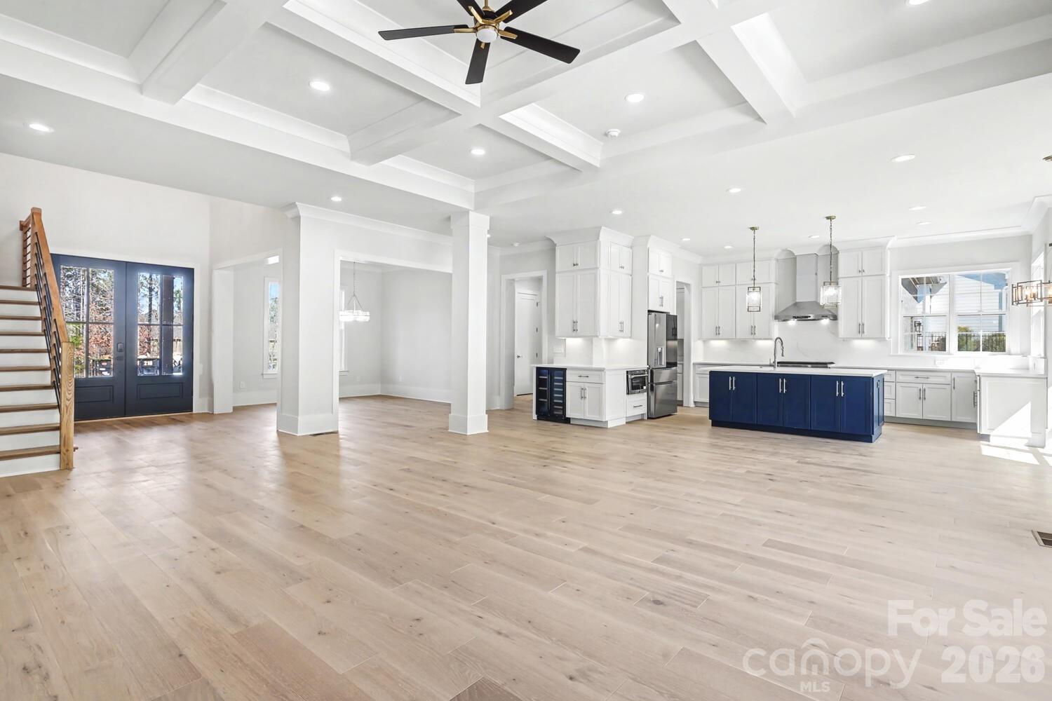 3210 Sherman Drive Lancaster, SC 29720 - Photo 8 of 44 a large hall with kitchen and living room view