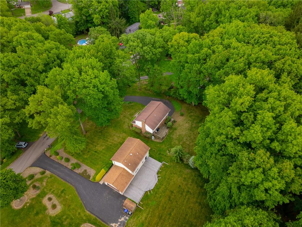 454 Cherokee Drive Butler, PA 16001 - Photo 30 of 31 an aerial view of a house with a yard