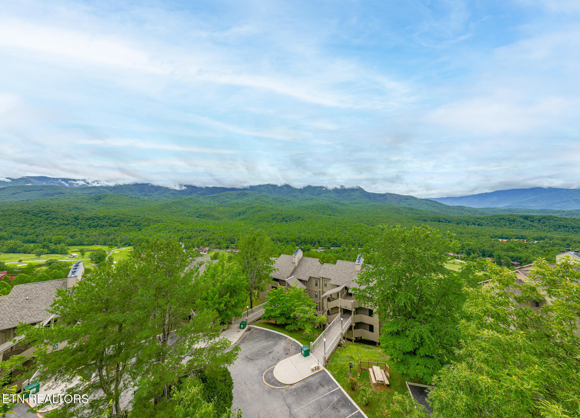 3710 Weber Road, Unit 201B Gatlinburg, TN 37738 - Photo 45 of 52 3710 Weber Rd 201B Aerial-3-Edit