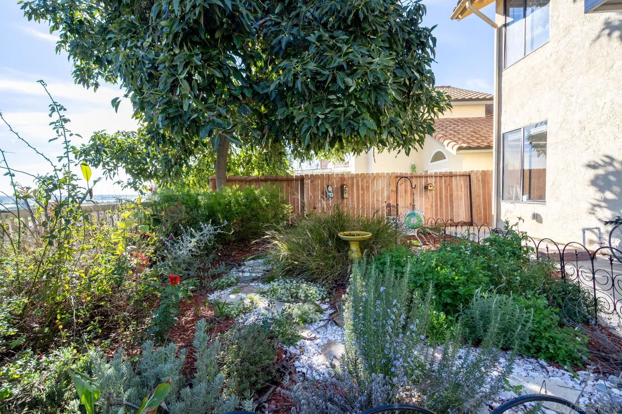 10137 Greenleaf Road Spring Valley, CA 91977 - Photo 42 of 58 a view of a garden with a tree