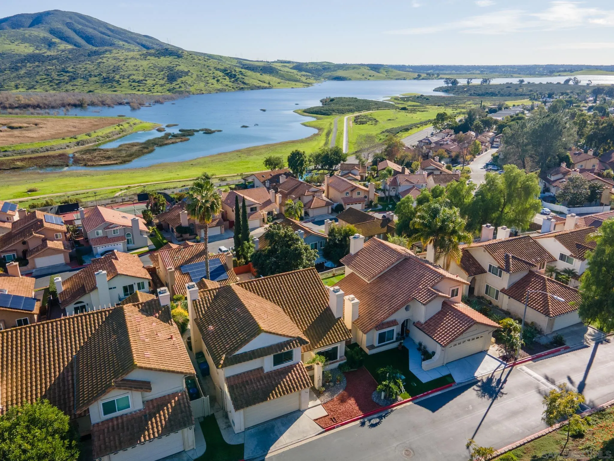 10137 Greenleaf Road Spring Valley, CA 91977 - Photo 53 of 58 an aerial view of a house with a outdoor space