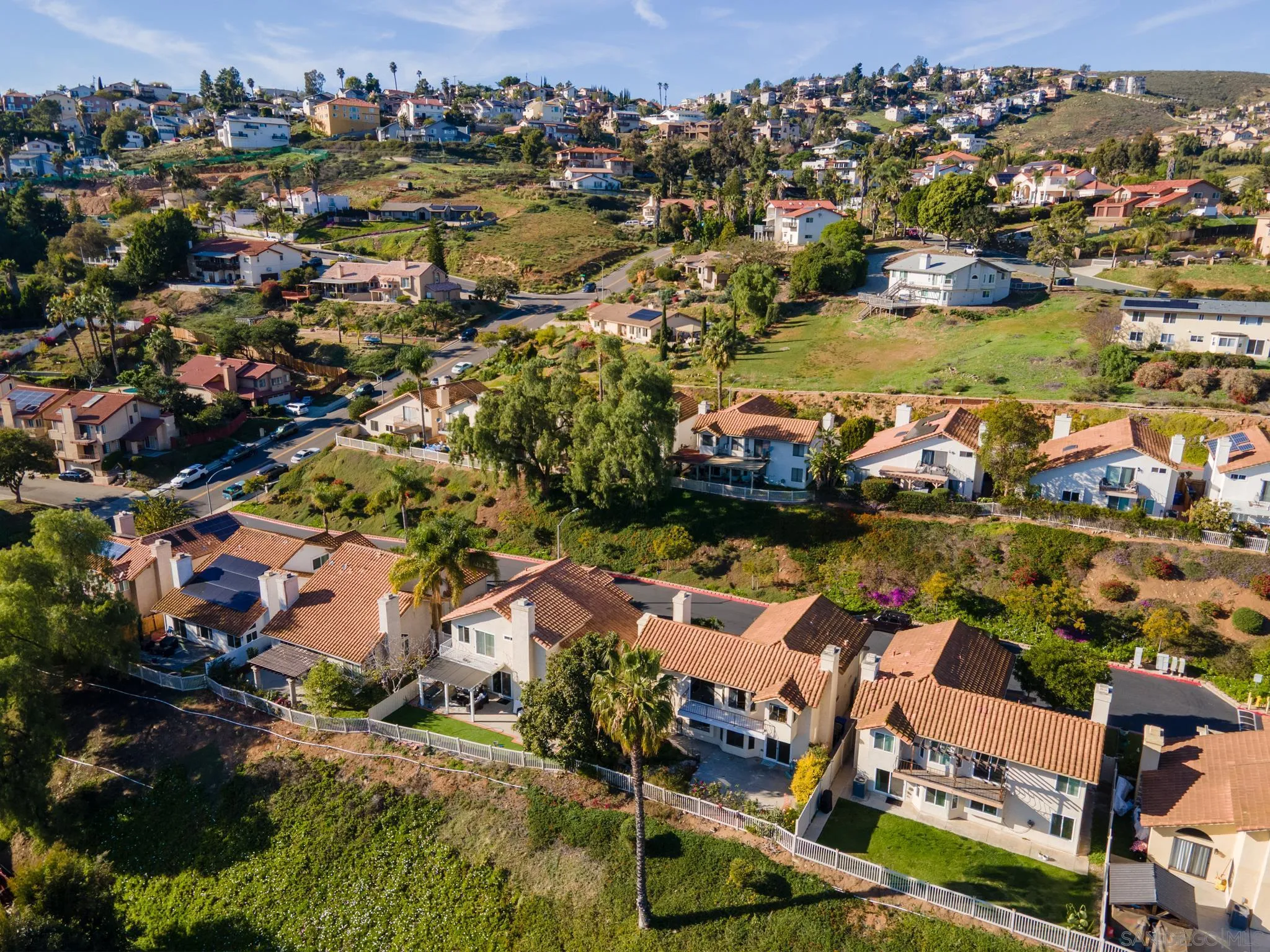 10137 Greenleaf Road Spring Valley, CA 91977 - Photo 56 of 58 an aerial view of residential houses with outdoor space