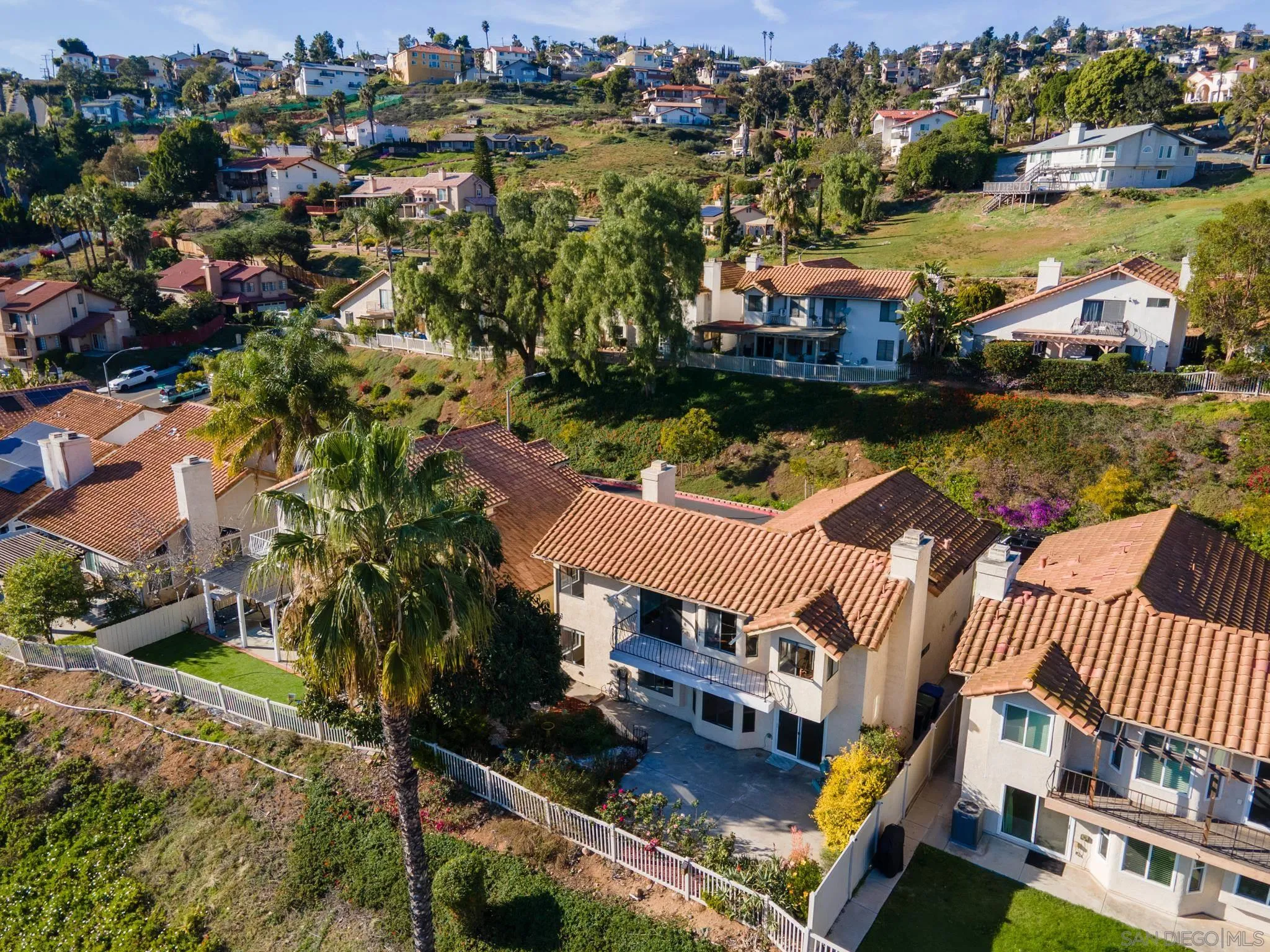 10137 Greenleaf Road Spring Valley, CA 91977 - Photo 57 of 58 an aerial view of residential houses with outdoor space