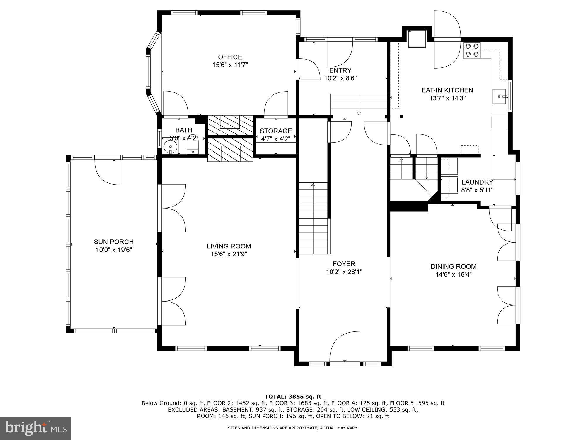 103 Edgevale Road Baltimore, MD 21210 - Photo 69 of 71 First Floor Plan