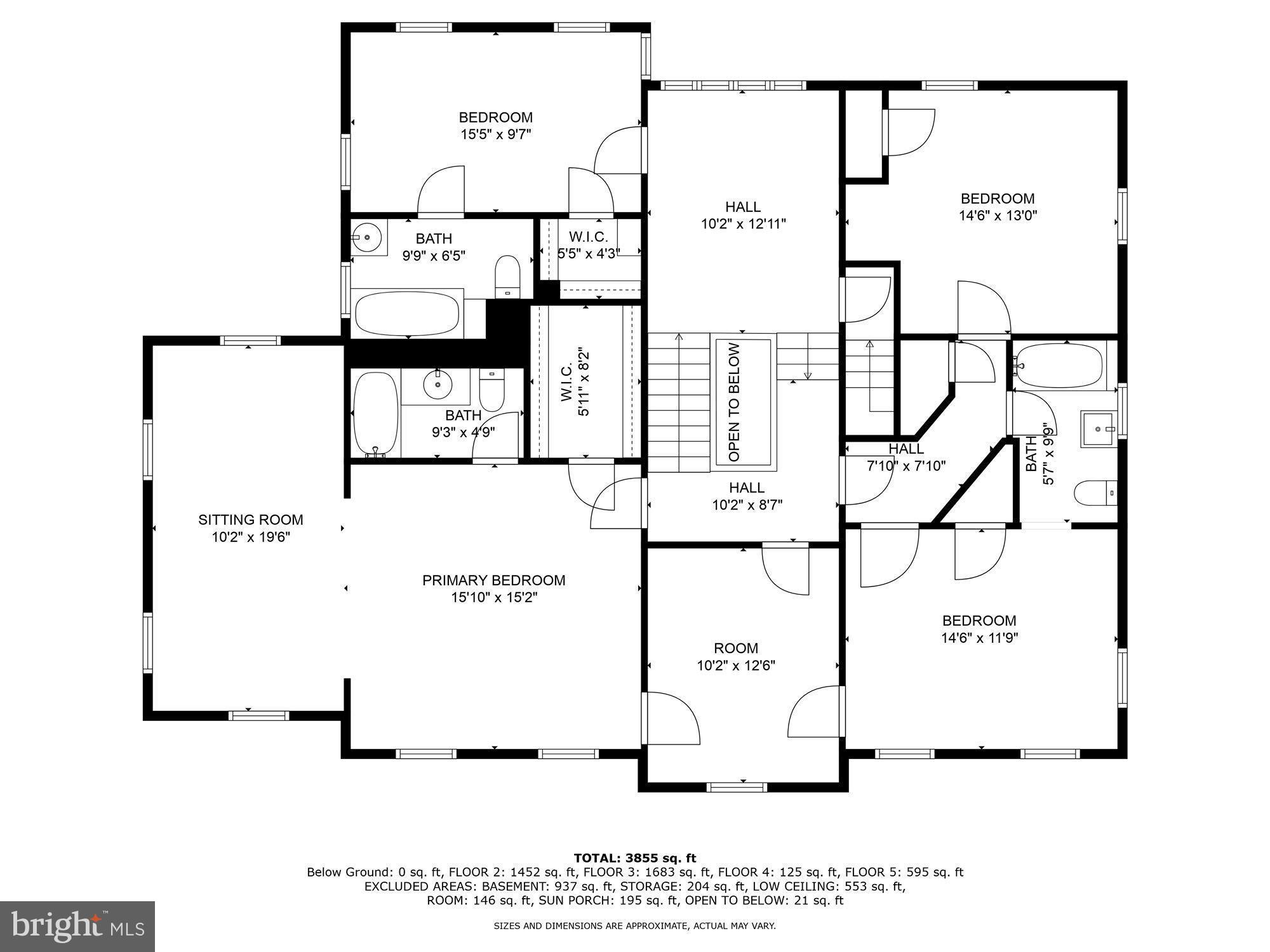103 Edgevale Road Baltimore, MD 21210 - Photo 70 of 71 Second Floor Plan