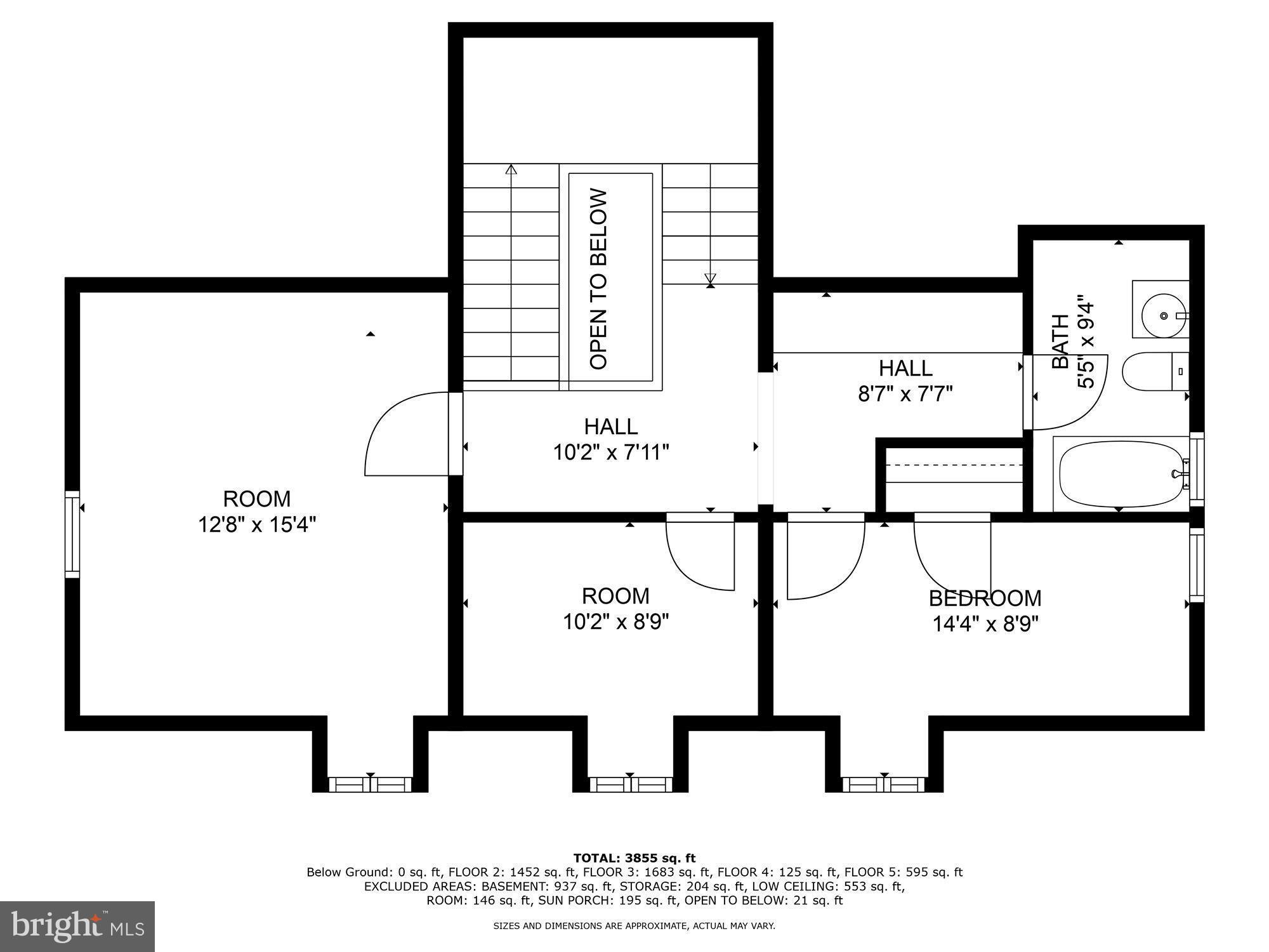 103 Edgevale Road Baltimore, MD 21210 - Photo 71 of 71 Third floor Plan