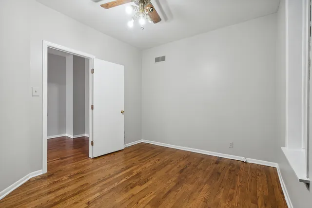 wooden floor in an empty room