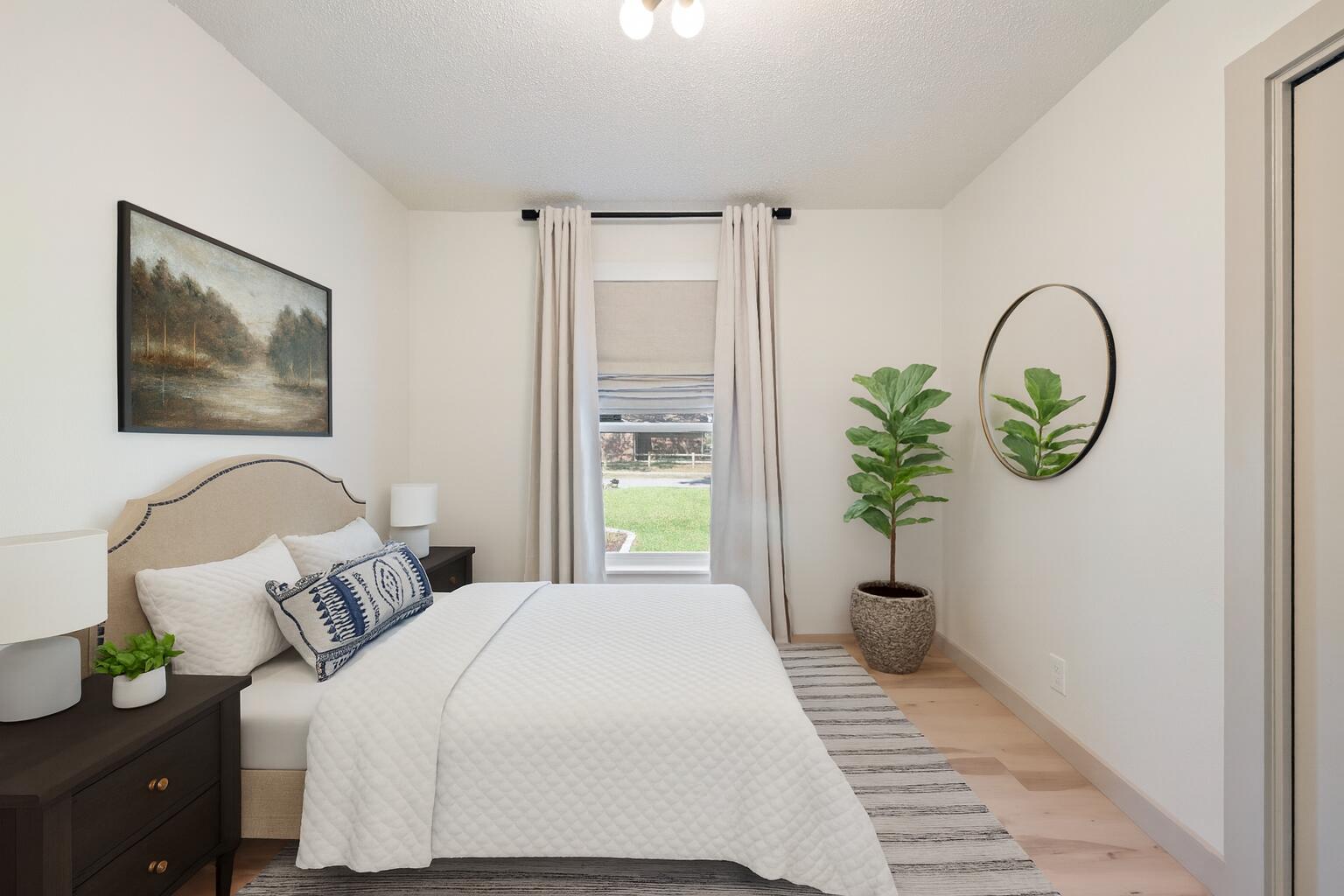 538 22nd Street Niceville, FL 32578 - Photo 27 of 46 a bedroom with bed and a window