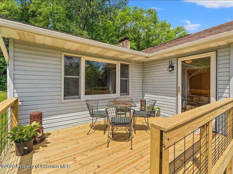 480 Barney Hollow Road Nicholson, PA 18446 - Photo 27 of 31 New front deck
