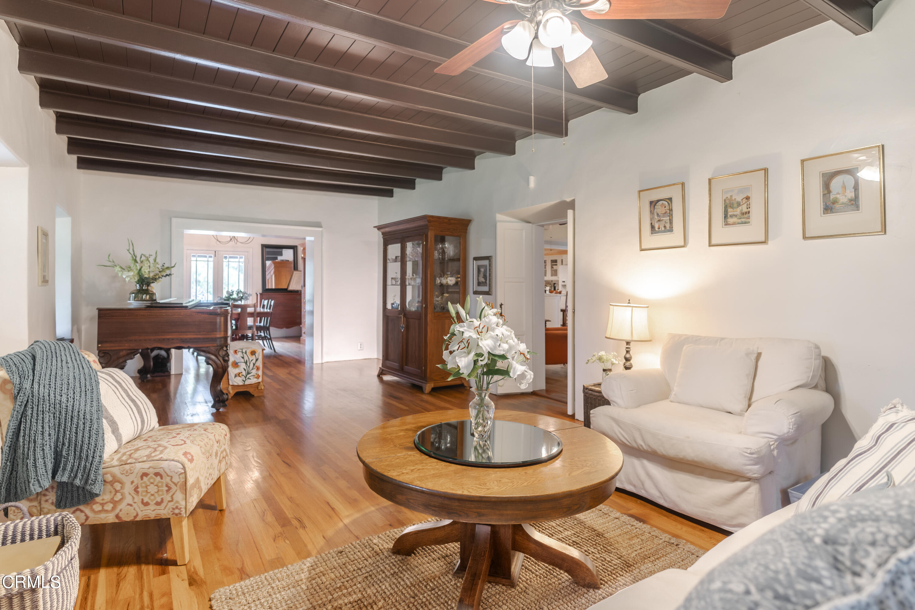 919 Puddingstone Drive La Verne, CA 91750 - Photo 11 of 42 a living room with furniture and a wooden floor