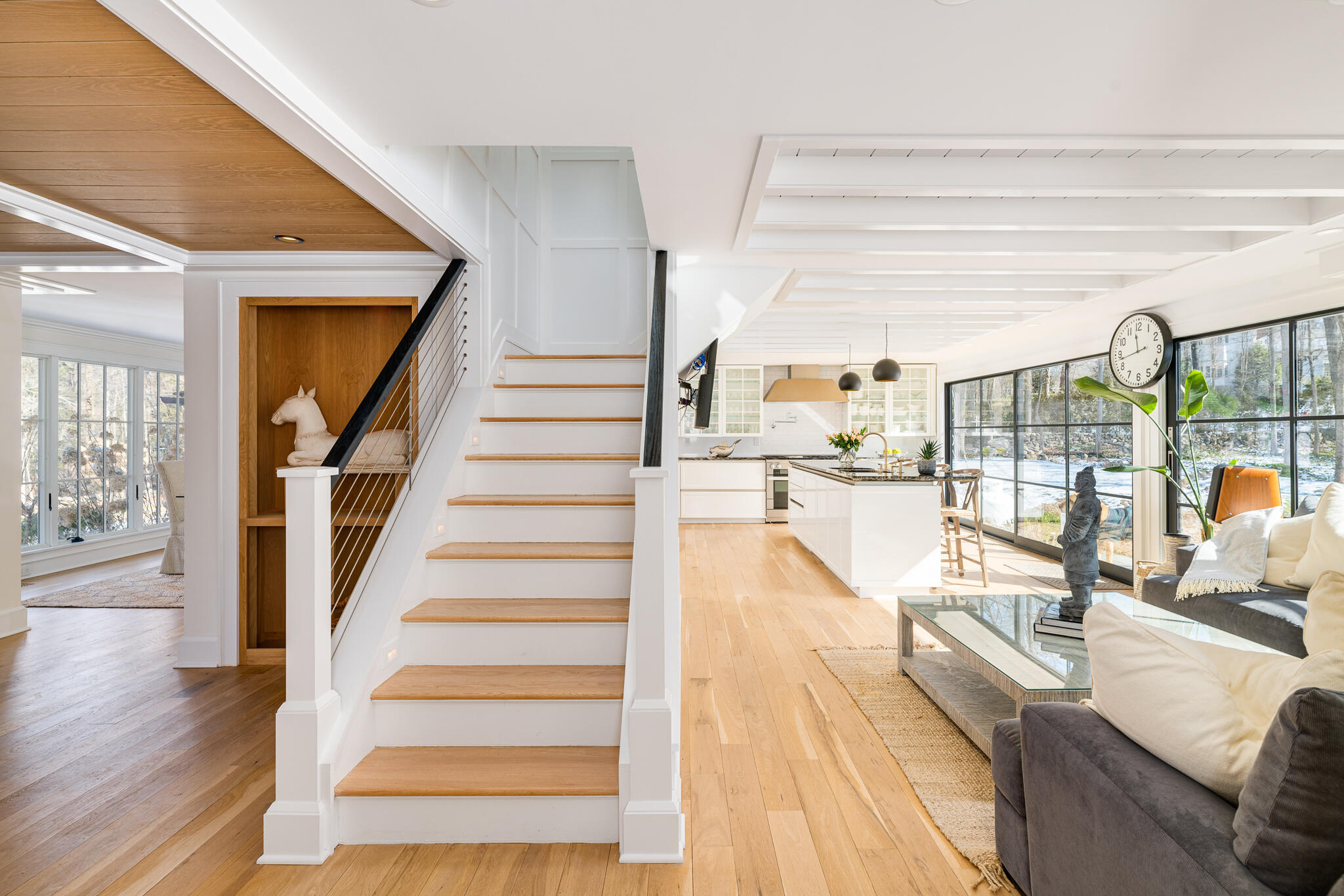 65 Mill Road New Canaan, CT 06840 - Photo 10 of 42 a view of a living room and entryway