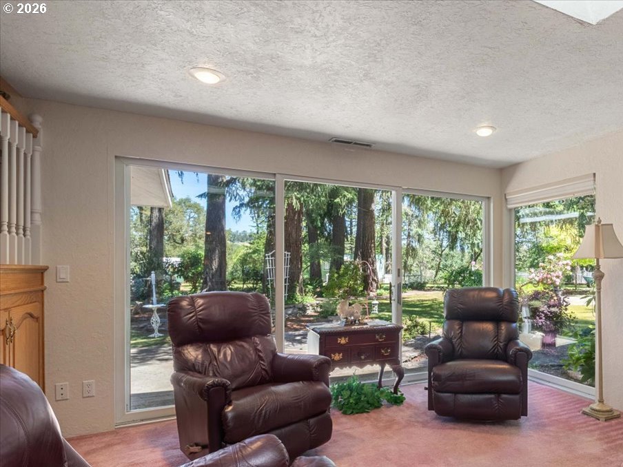 1300 Fair Oaks Road Oakland, OR 97462 - Photo 12 of 48 a living room with furniture and a large window