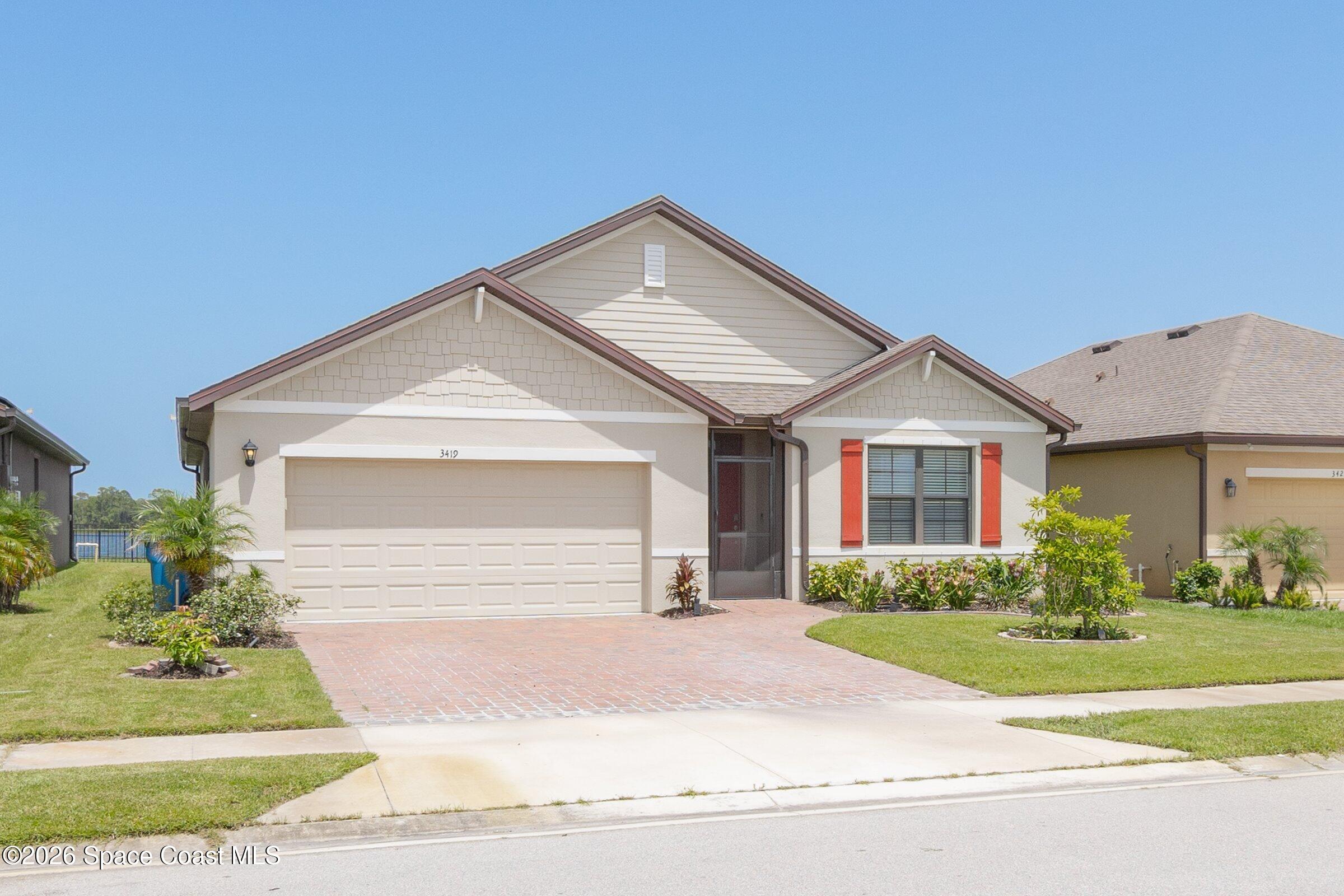 3419 Foggy Mist Road Southeast Palm Bay, FL 32909 - Photo 30 of 39 Front