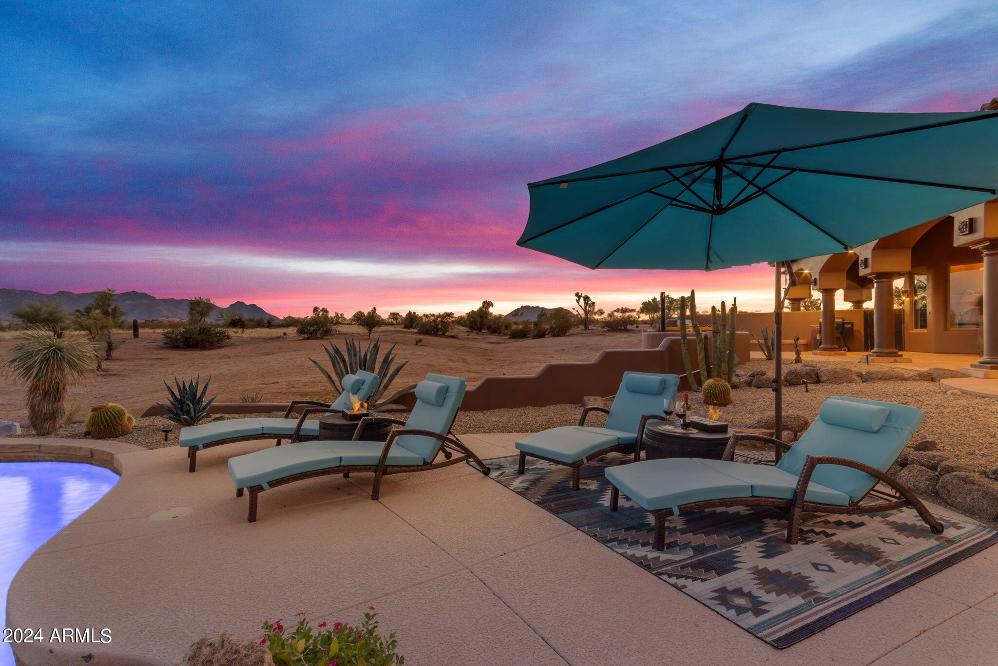 13330 East Jomax Road Scottsdale, AZ 85262 - Photo 34 of 164 a view of a terrace with sitting area