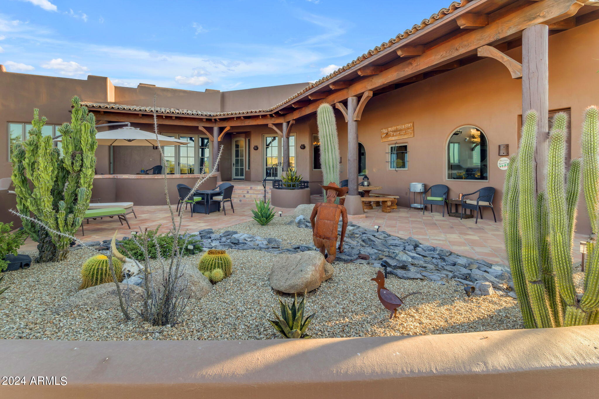 13330 East Jomax Road Scottsdale, AZ 85262 - Photo 58 of 164 a view of a house with backyard and sitting area
