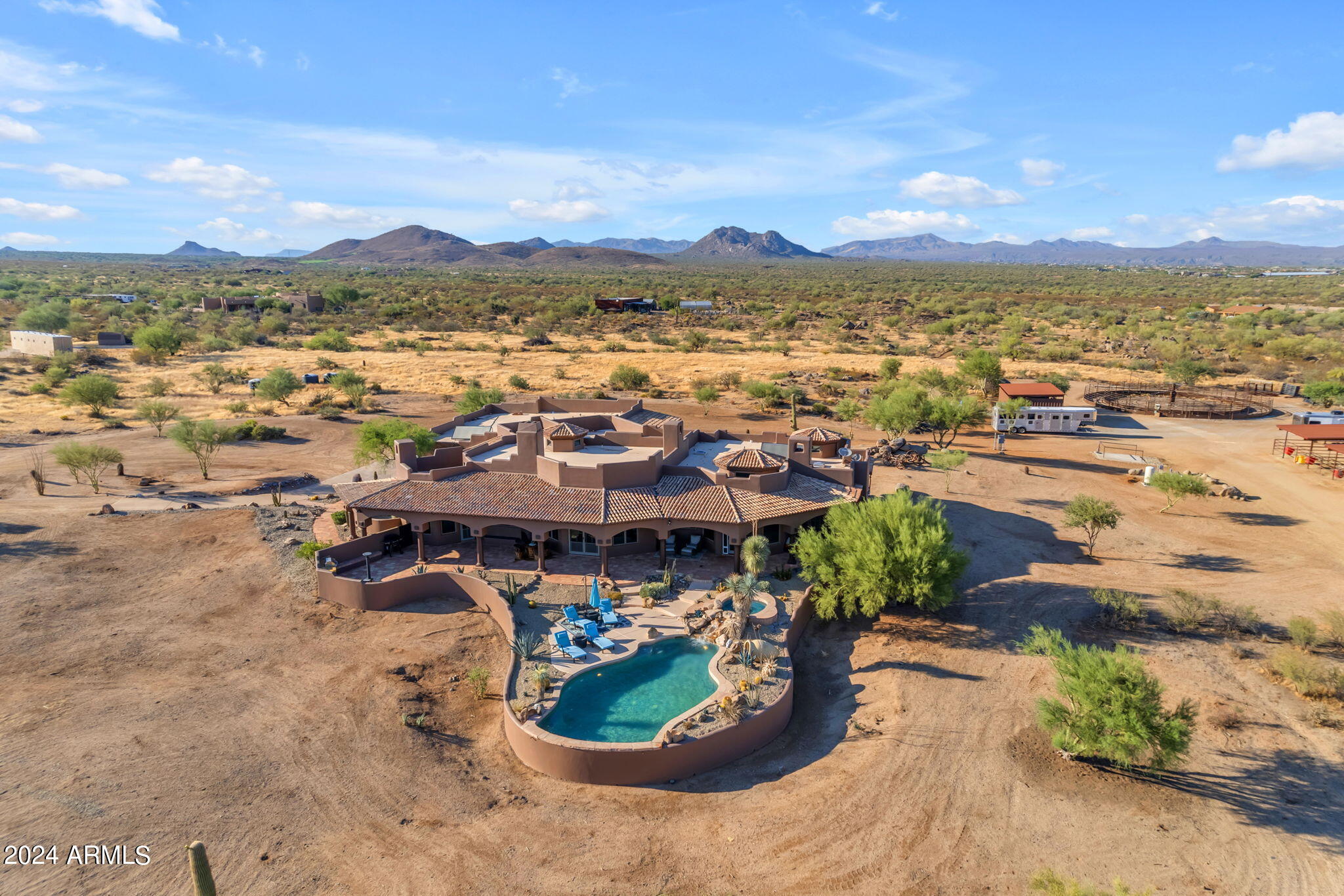 13330 East Jomax Road Scottsdale, AZ 85262 - Photo 7 of 164 a view of a lake with a mountain