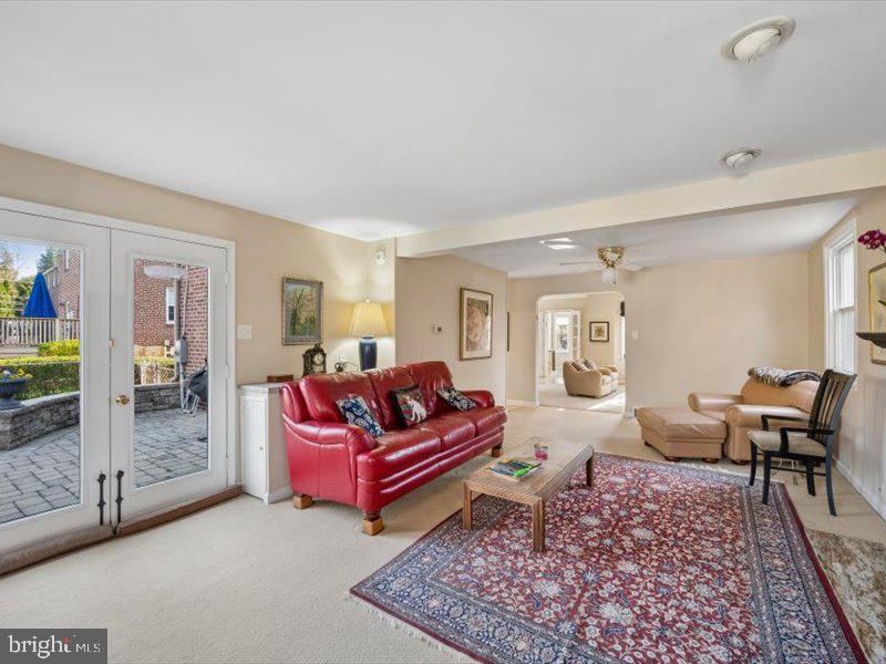 1723 Ridgeway Road Havertown, PA 19083 - Photo 12 of 35 a living room with furniture and a rug