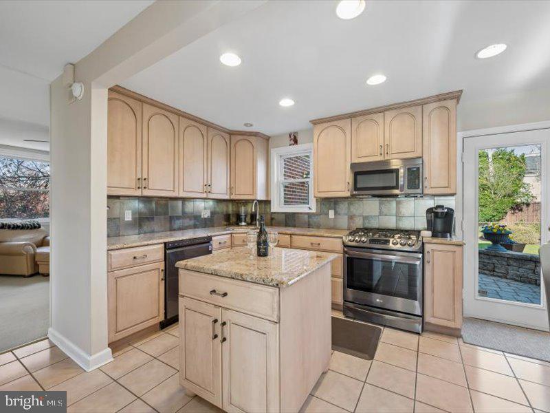 1723 Ridgeway Road Havertown, PA 19083 - Photo 13 of 35 a kitchen with white cabinets appliances and a sink
