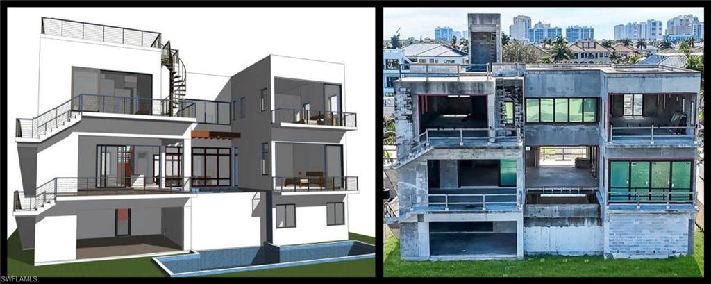 415 Seabee Avenue Naples, FL 34108 - Photo 2 of 32 a view of building with yard