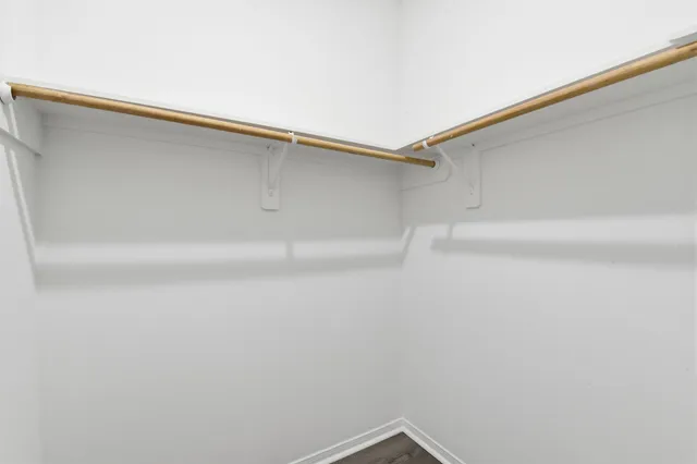 a view of a room with closet