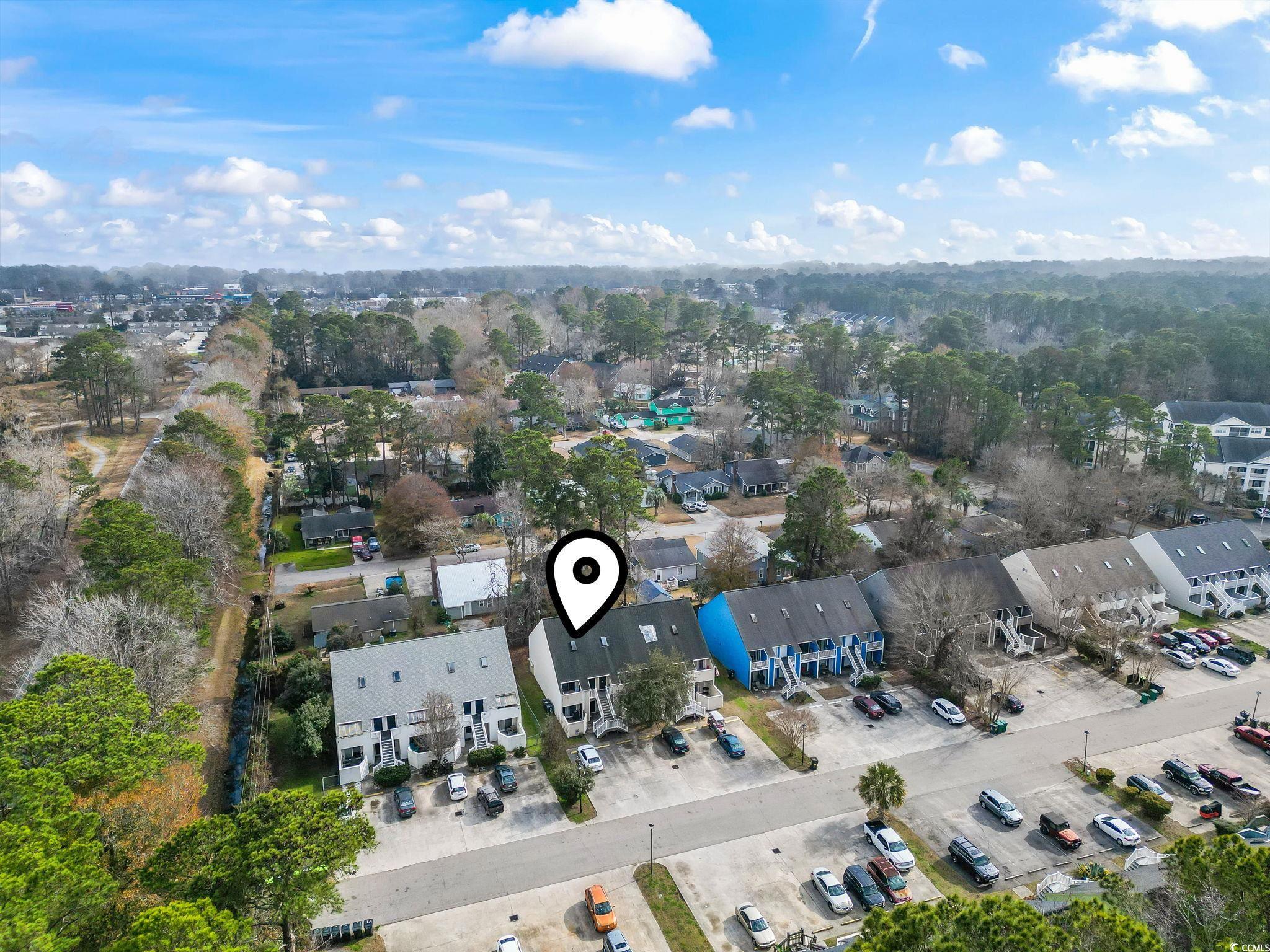 416 Cambridge Circle, Unit H5 Murrells Inlet, SC 29576 - Photo 28 of 28 Carpeted bedroom featuring vaulted ceiling