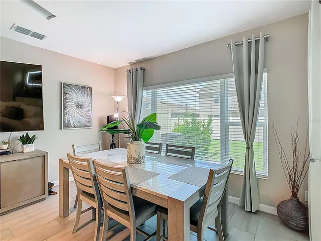 a view of a hallway with workspace