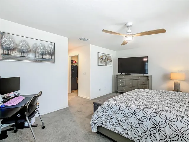 a room with furniture and a window