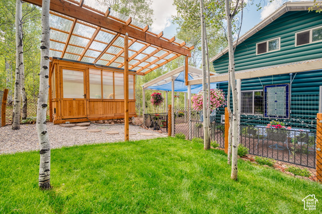 714 Spotted Fawn Way Kamas, UT 84036 - Photo 29 of 34 View of yard with an exterior structure and an outbuilding