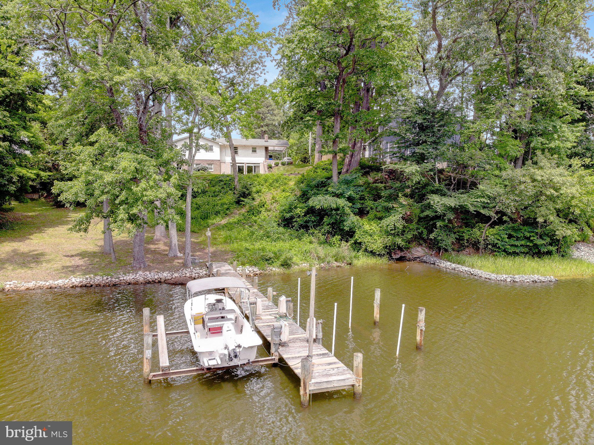 3088 Tudor Hall Road Riva, MD 21140 - Photo 27 of 62 Serene lakeside retreat with dock.