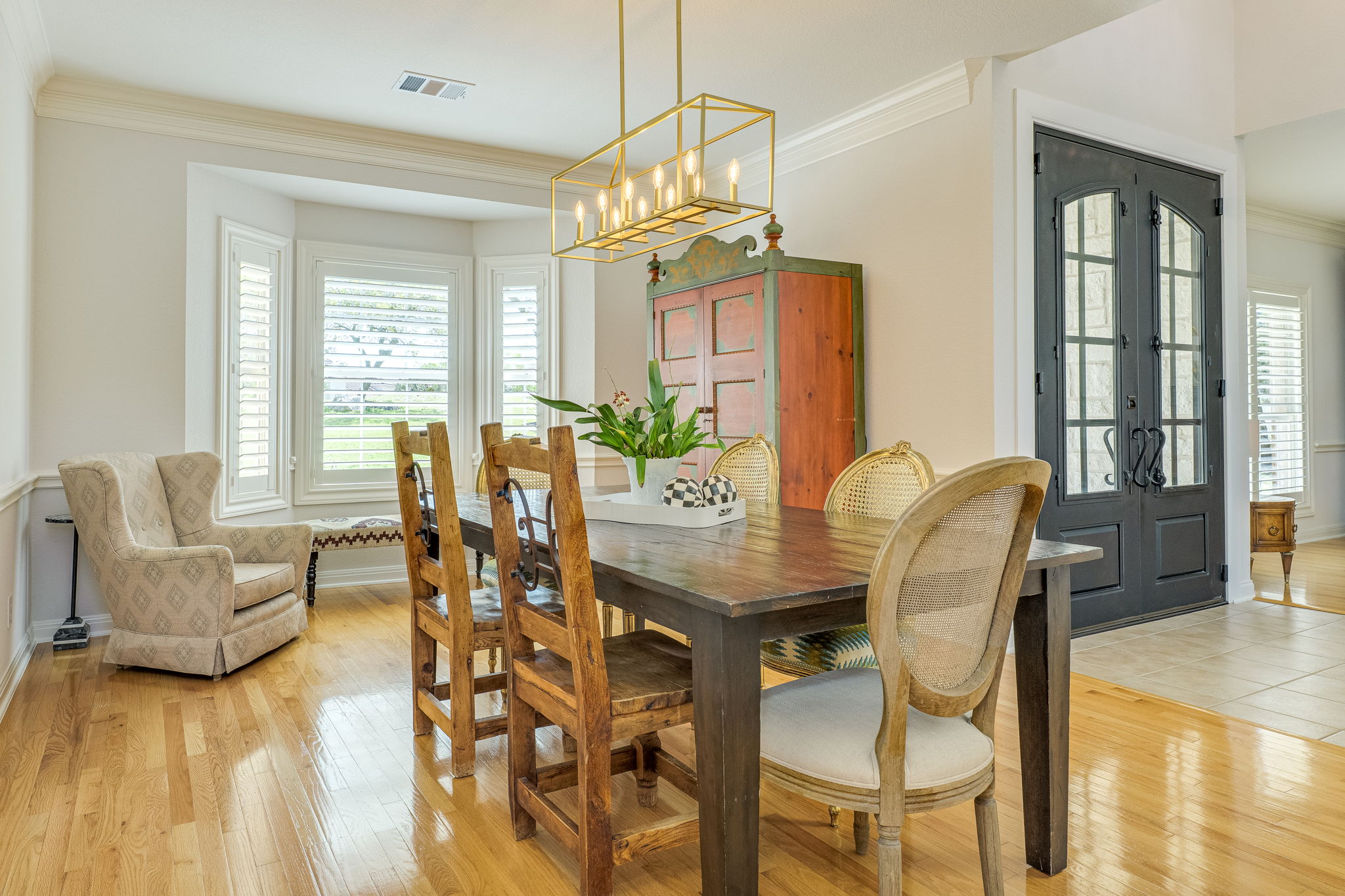 4424 Lago Viento Austin, TX 78734 - Photo 2 of 38 Dedicated formal dining room sets off of the foyer.