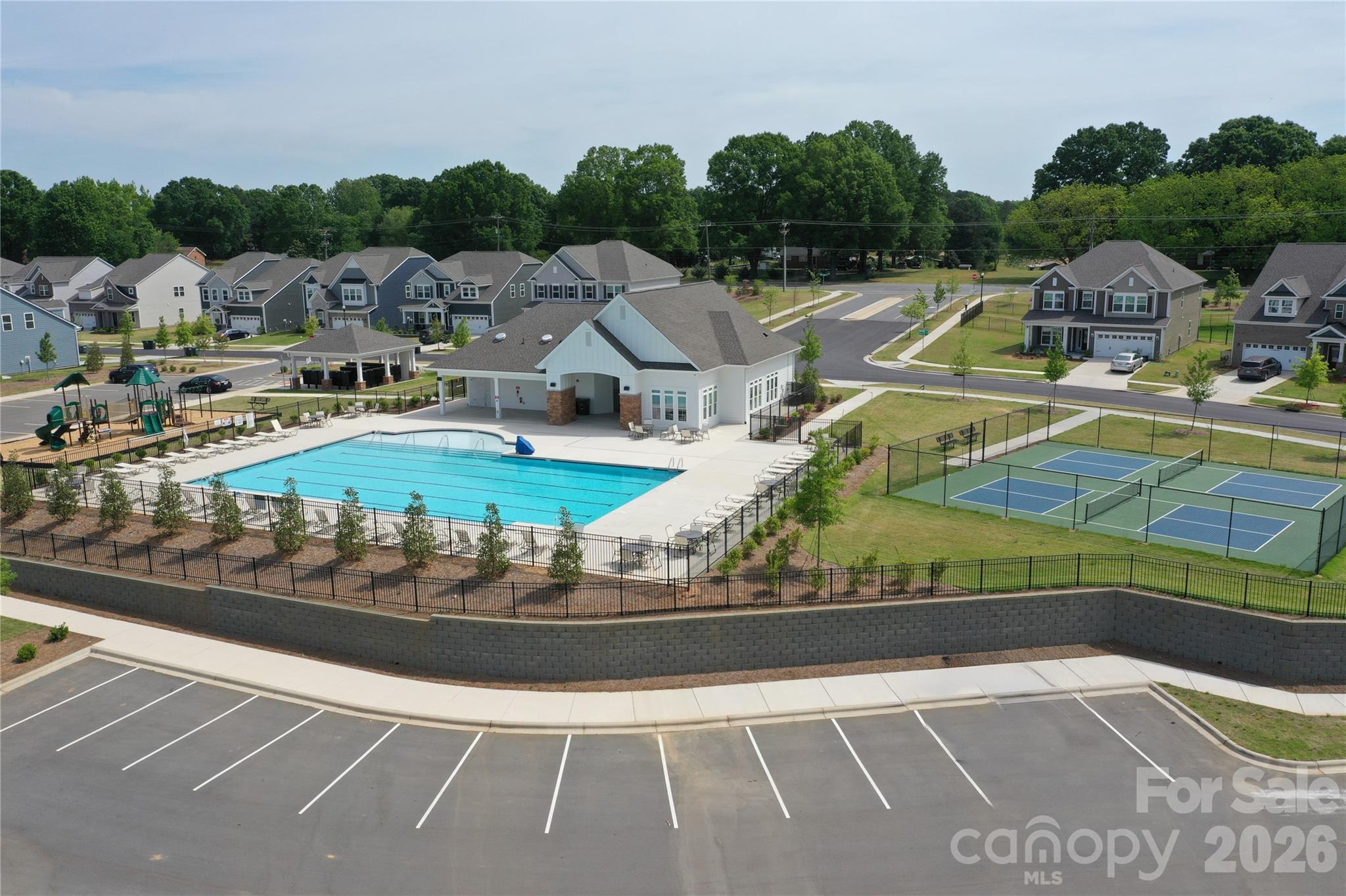 618 Downshire Road Northwest Concord, NC 28027 - Photo 9 of 10 a view of a swimming pool with a yard