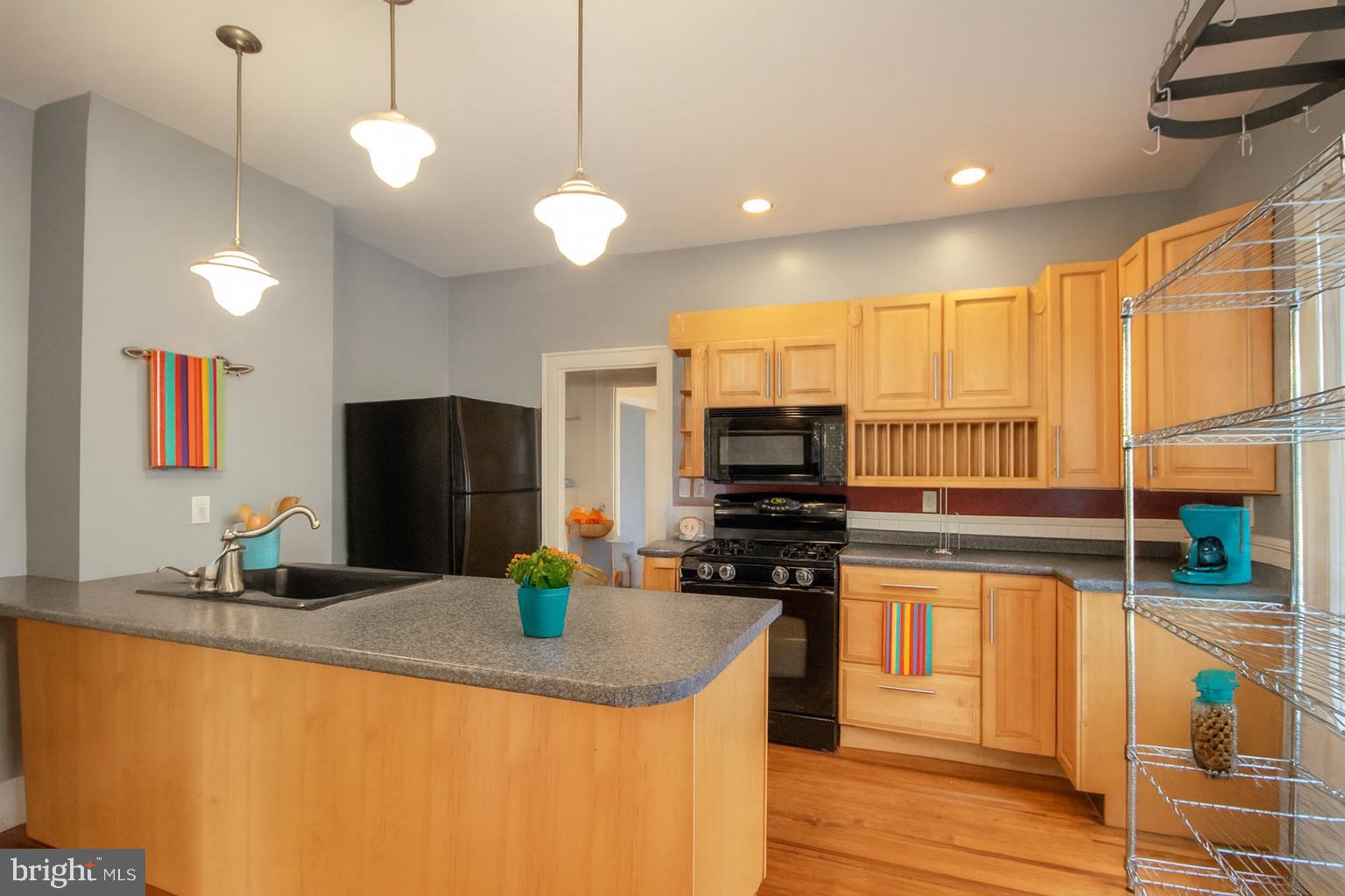 309 Gay Street Salisbury, MD 21801 - Photo 16 of 54 a kitchen with stainless steel appliances a stove refrigerator and microwave