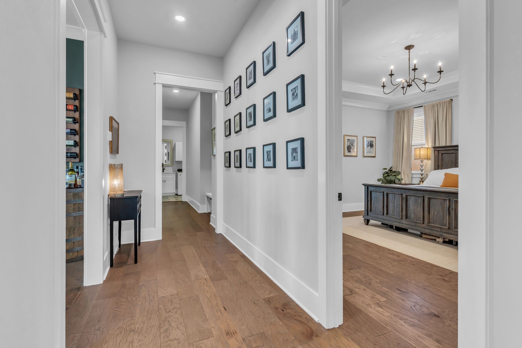 368 Azalea Circle Hendersonville, TN 37075 - Photo 22 of 61 a view of a hallway with entryway wooden floor and windows