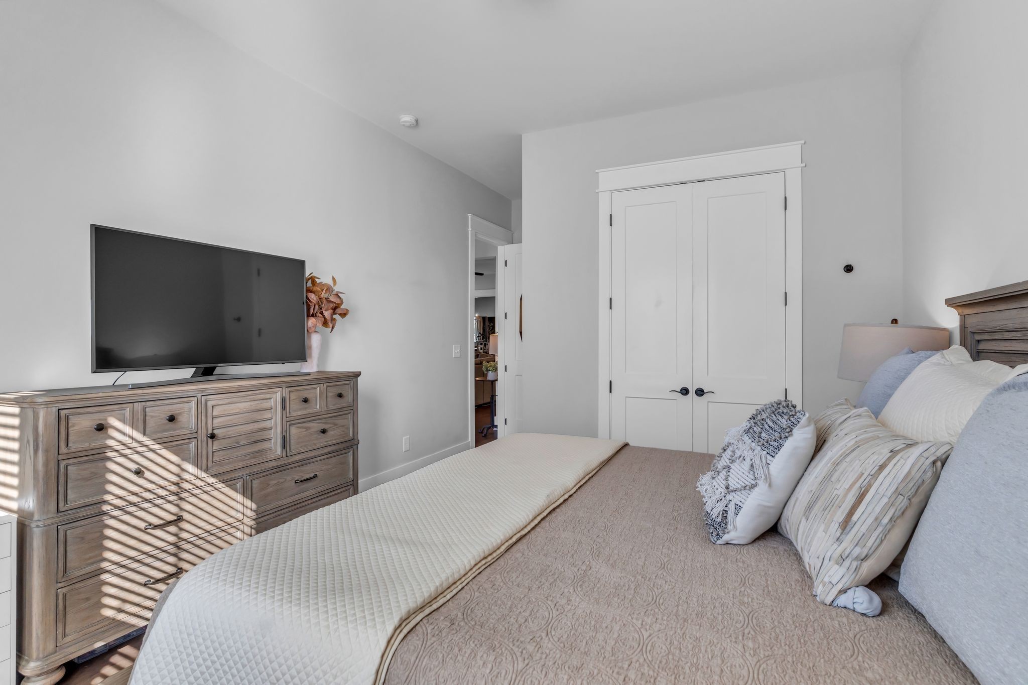 368 Azalea Circle Hendersonville, TN 37075 - Photo 10 of 61 a bedroom with a bed and a flat screen tv