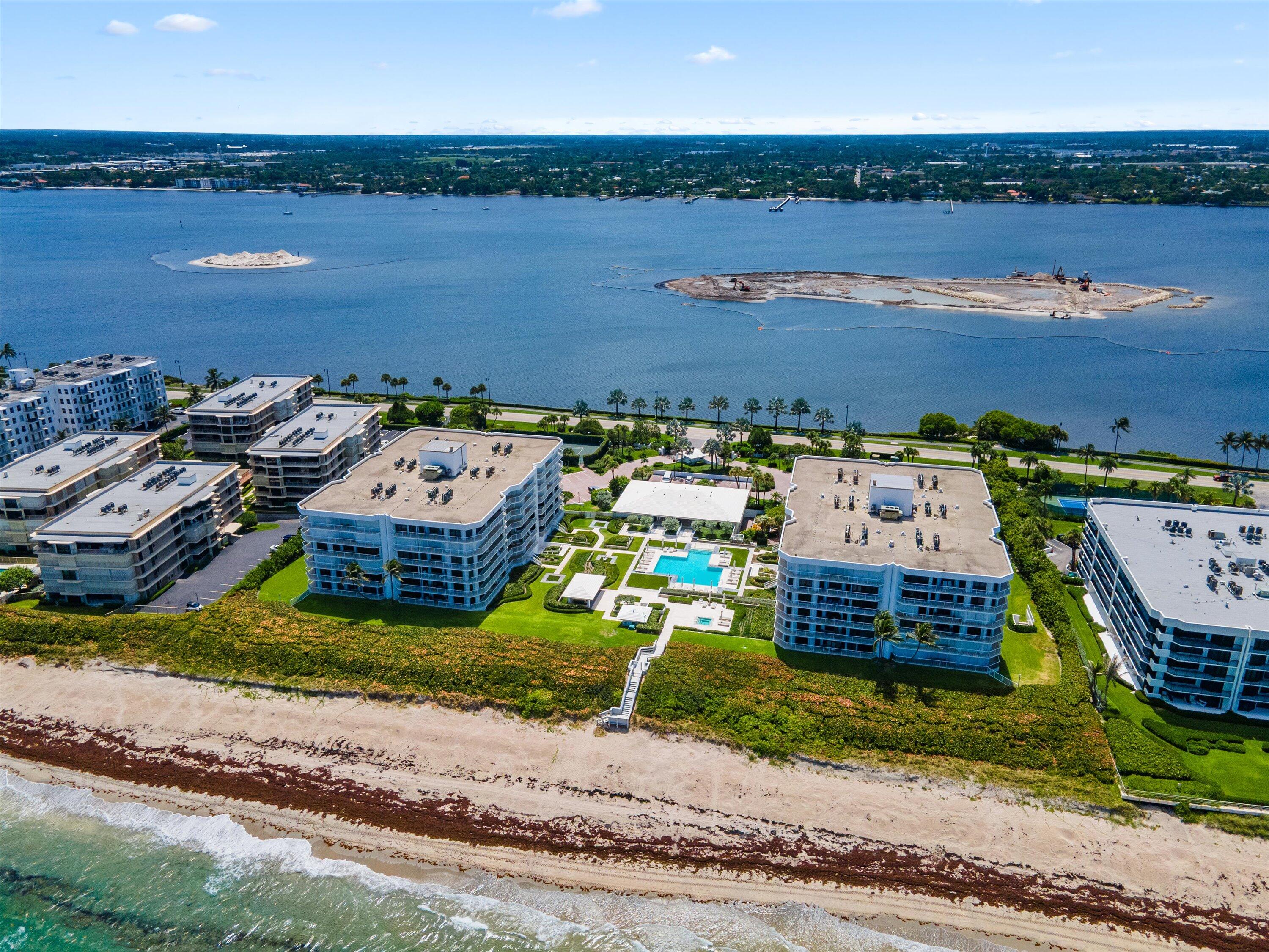 3170 South Ocean Boulevard, Unit 601N Palm Beach, FL 33480 - Photo 36 of 38 Aerial