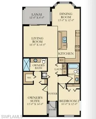 a view of swimming pool with a table and chairs under an umbrella