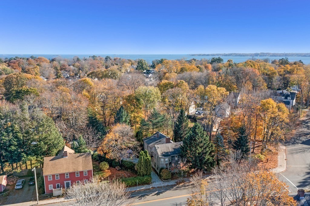 141 Hale Street, Unit 2 Beverly, MA 01915 - Photo 14 of 17 an aerial view of multiple house with a yard