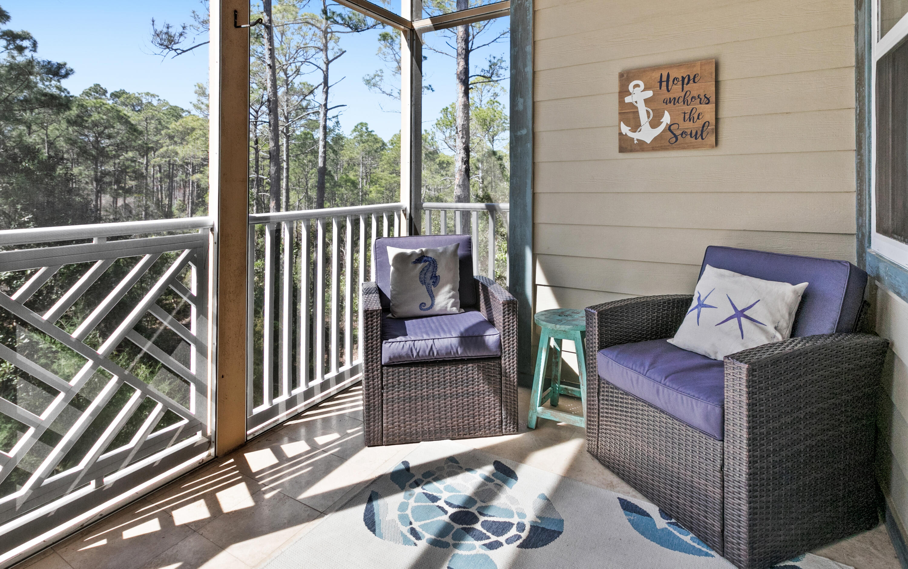 231 Somerset Bridge Road, Unit 2301 Santa Rosa Beach, FL 32459 - Photo 17 of 25 Screened Porch