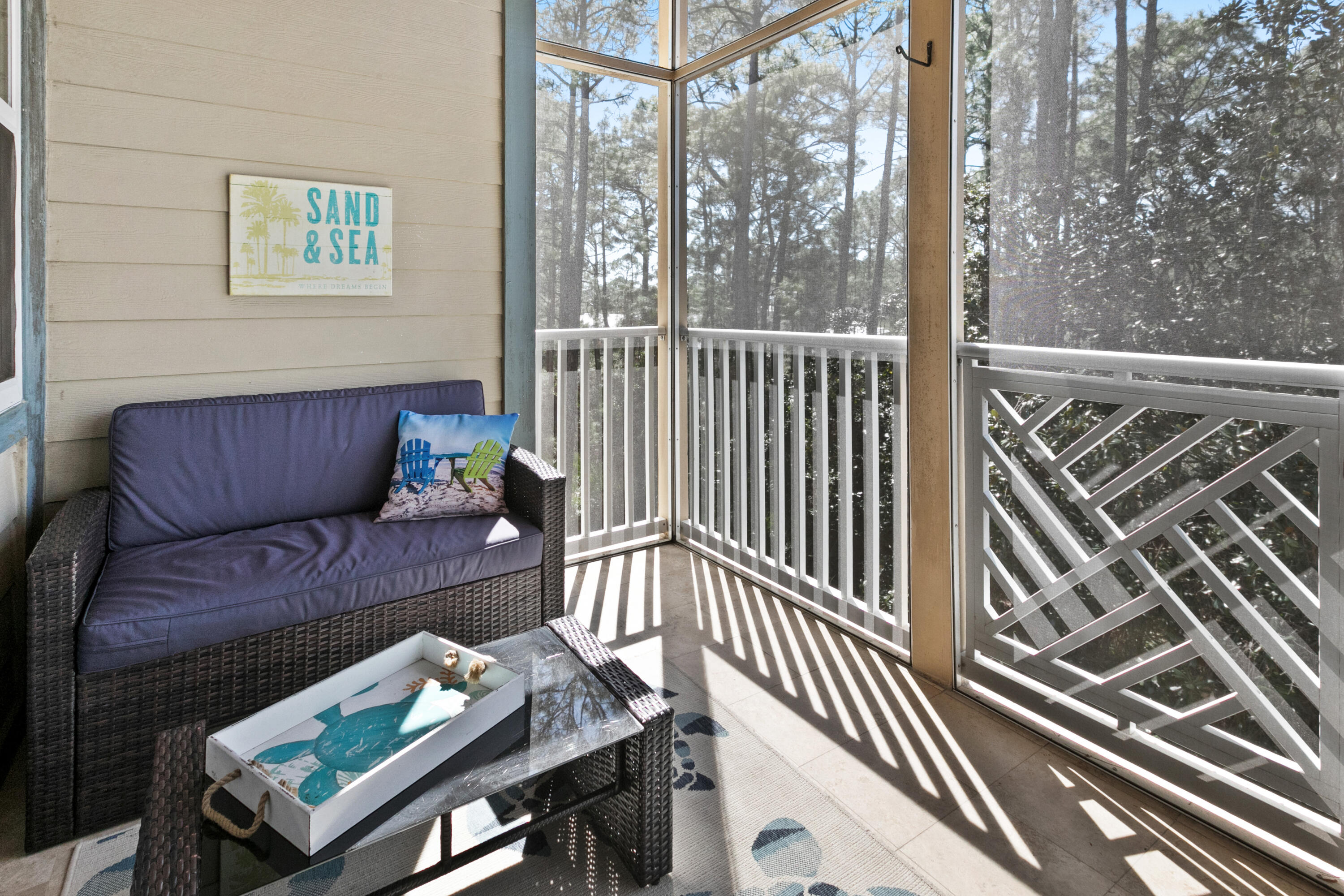 231 Somerset Bridge Road, Unit 2301 Santa Rosa Beach, FL 32459 - Photo 18 of 25 Screened Porch