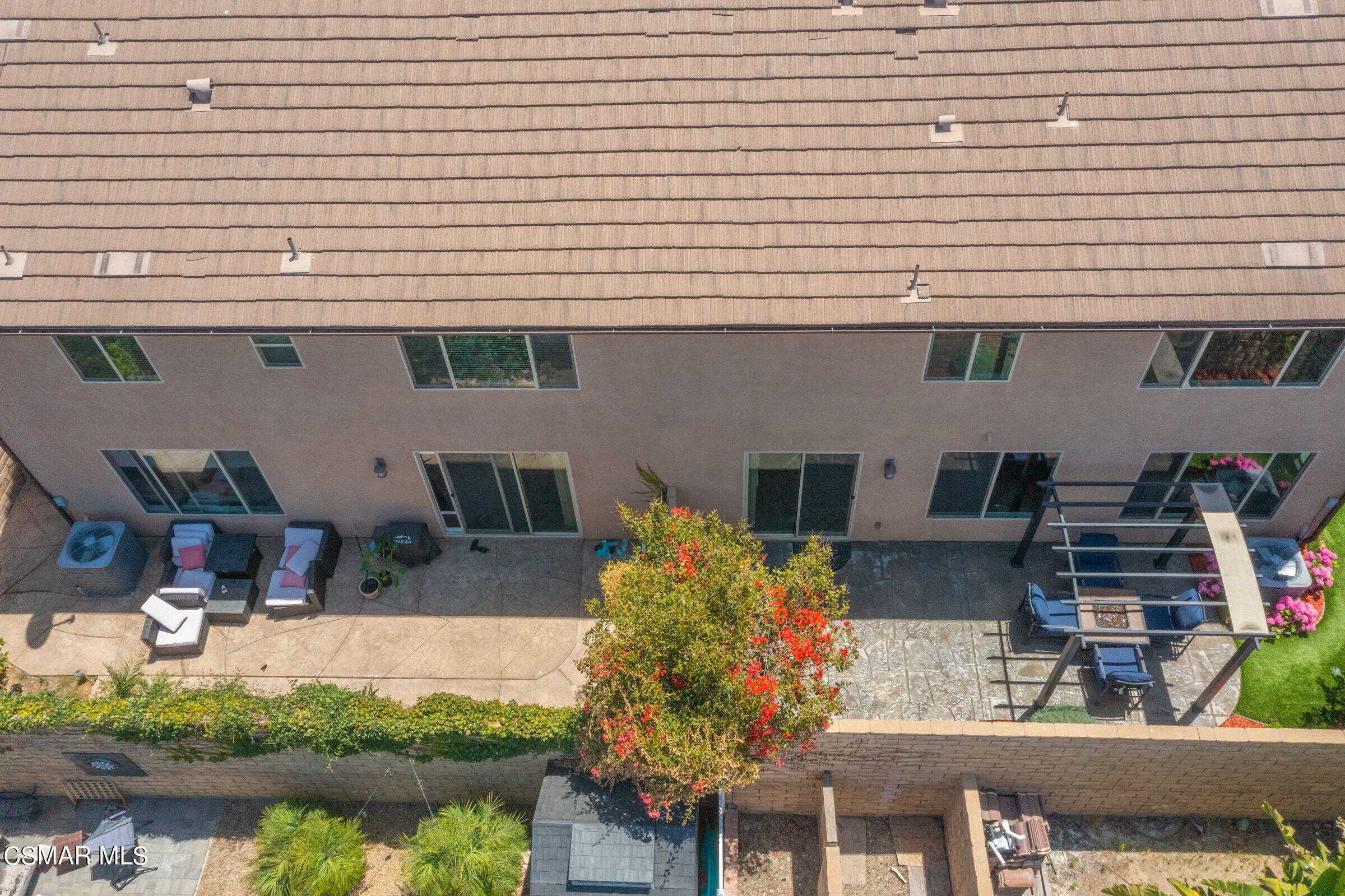 4893 Edenbridge Road Moorpark, CA 93021 - Photo 29 of 31 a view of backyard with outdoor seating and plants