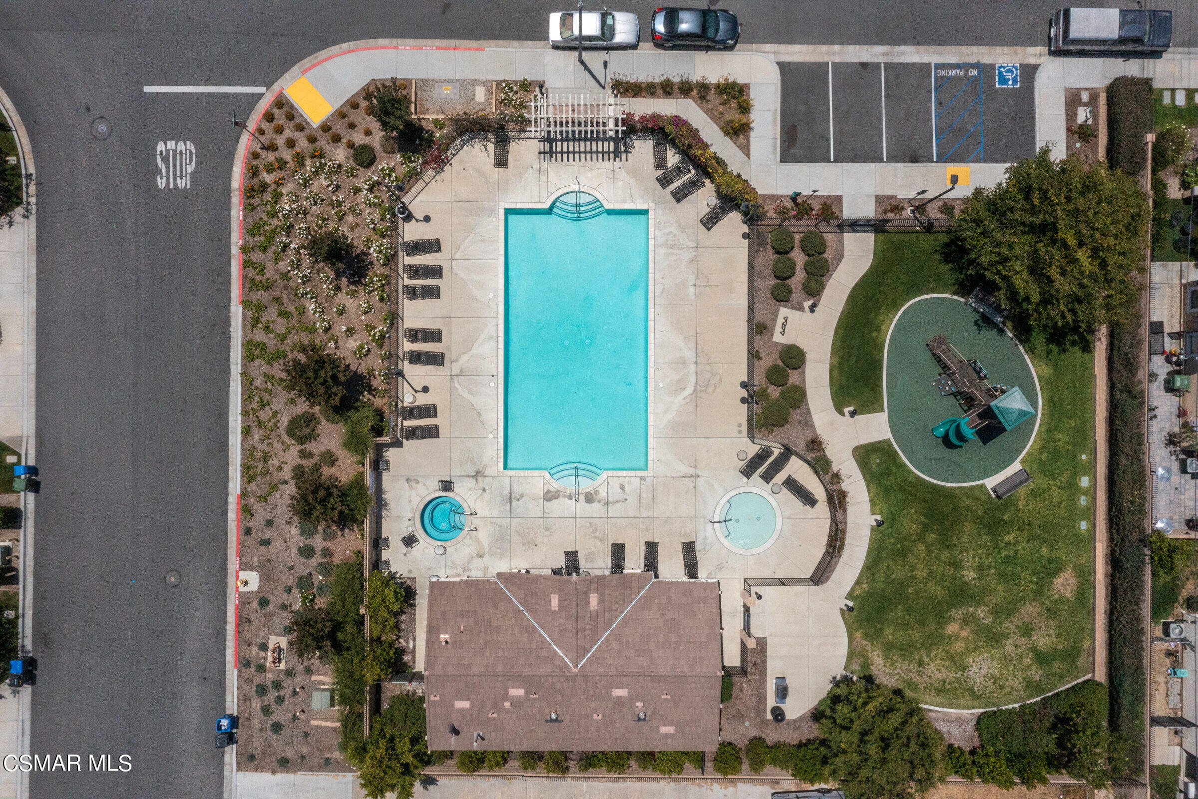 4893 Edenbridge Road Moorpark, CA 93021 - Photo 31 of 31 an aerial view of a highlighted house