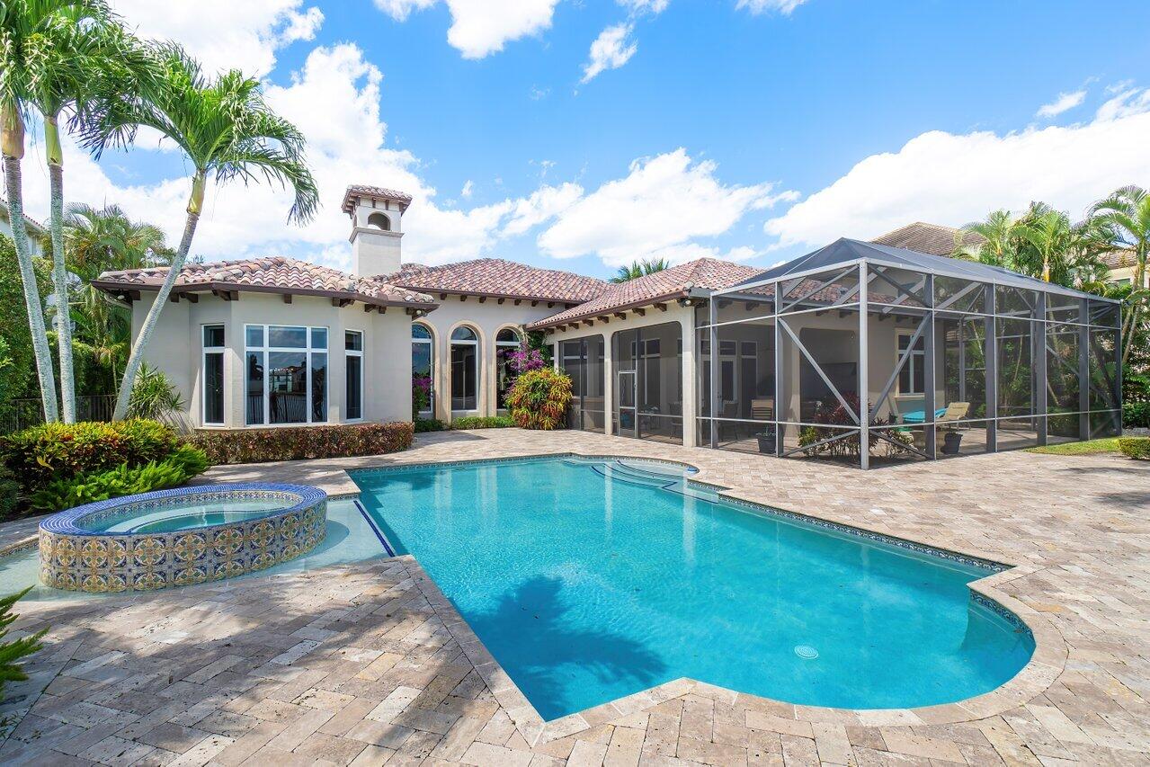 17526 Grand Este Way Boca Raton, FL 33496 - Photo 35 of 58 a view of a house with a swimming pool