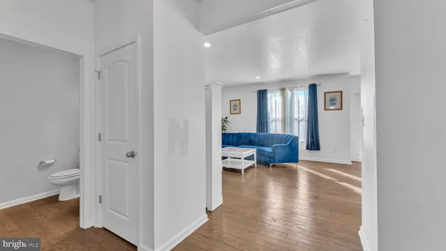 a view of a living room