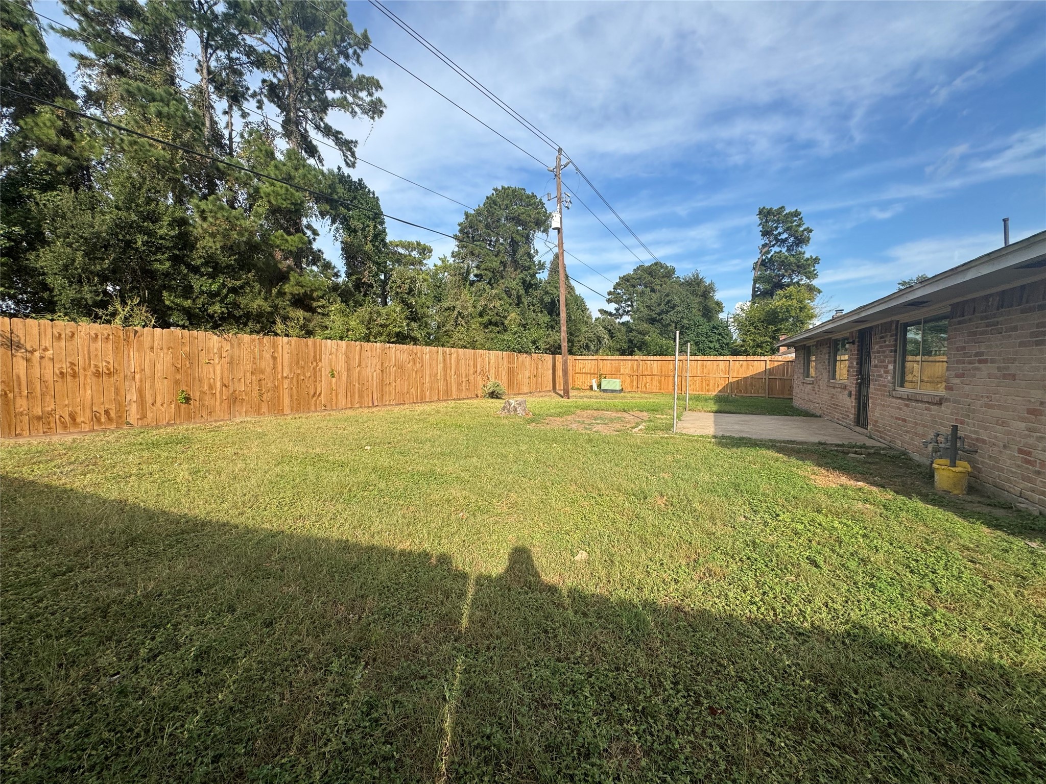 12811 Labelle Lane Houston, TX 77015 - Photo 14 of 14 a view of an outdoor space and a yard