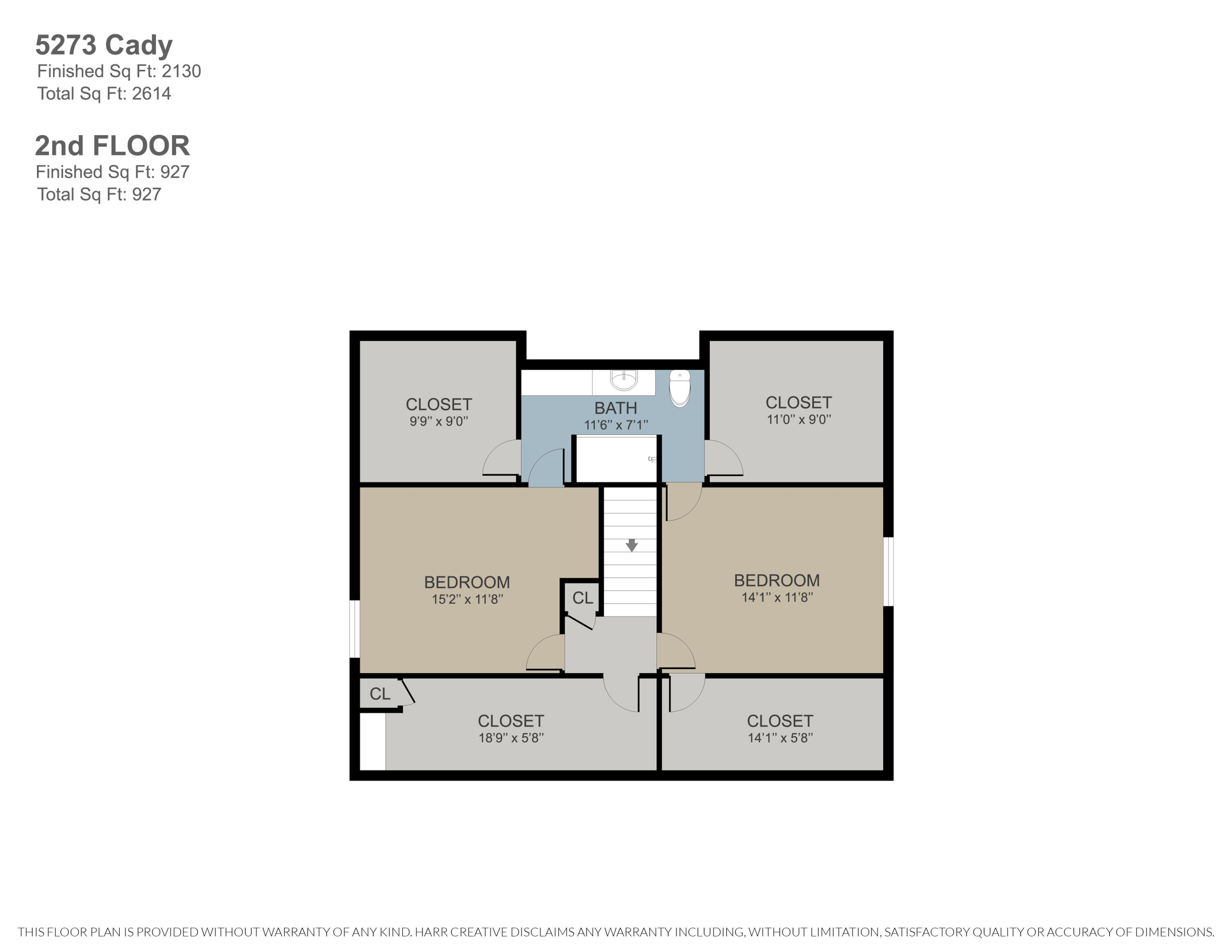 5273 Cady Road Twin Lake, MI 49457 - Photo 49 of 49 5273 Cady 2nd Floor