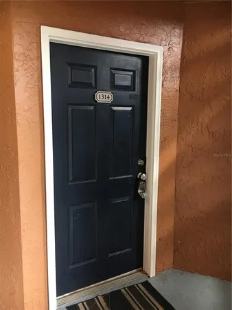 a view of a closet area