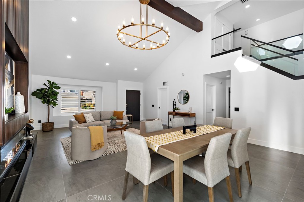 11 Bayside Irvine, CA 92614 - Photo 11 of 37 a view of a dining room with furniture window and wooden floor
