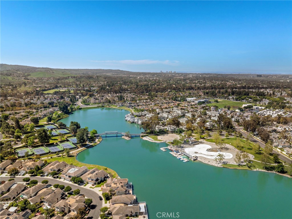 11 Bayside Irvine, CA 92614 - Photo 37 of 37 an aerial view of a house with a lake view